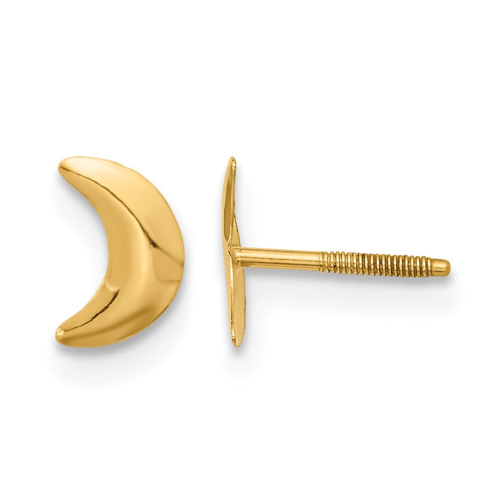 Madi K Moon Childrens Screwback Post Earrings - WBC