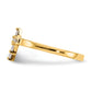 Madi K CZ Cross Baby / Childrens Ring - WBC