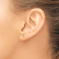 Madi K CZ Star Childrens Post Earrings - WBC