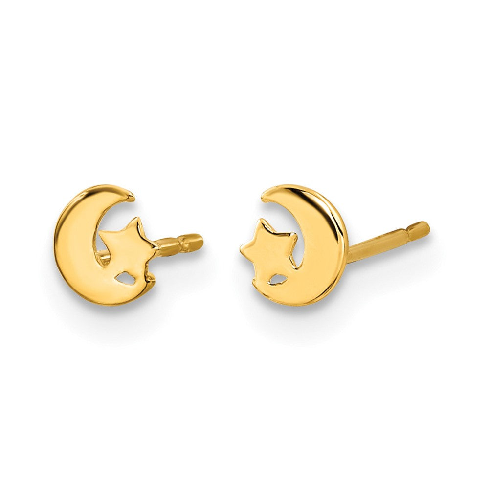 Madi K Kids Star and Moon Post Earrings - WBC