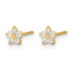 Madi K Kids CZ Star Childrens Post Earrings - WBC