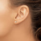 Madi K Kids CZ Star Childrens Post Earrings - WBC