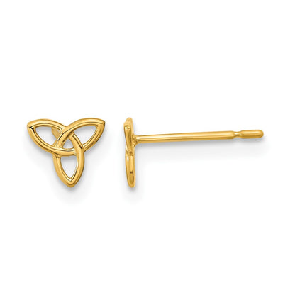 Madi K Kids Celtic Knot Childrens Post Earrings - WBC