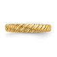 Madi K Kids Polished Twist Baby / Childrens Ring - WBC