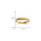 Madi K Kids Polished Twist Baby / Childrens Ring - WBC