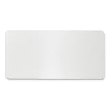 1 1/2 x 3 Satin Aluminum Plates-Set of 6