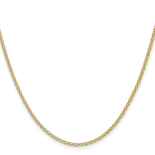 Lightweight Flat Bismark with Lobster Clasp Chain - WBC