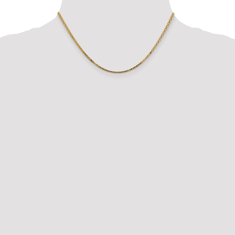 Lightweight Flat Bismark with Lobster Clasp Chain - WBC