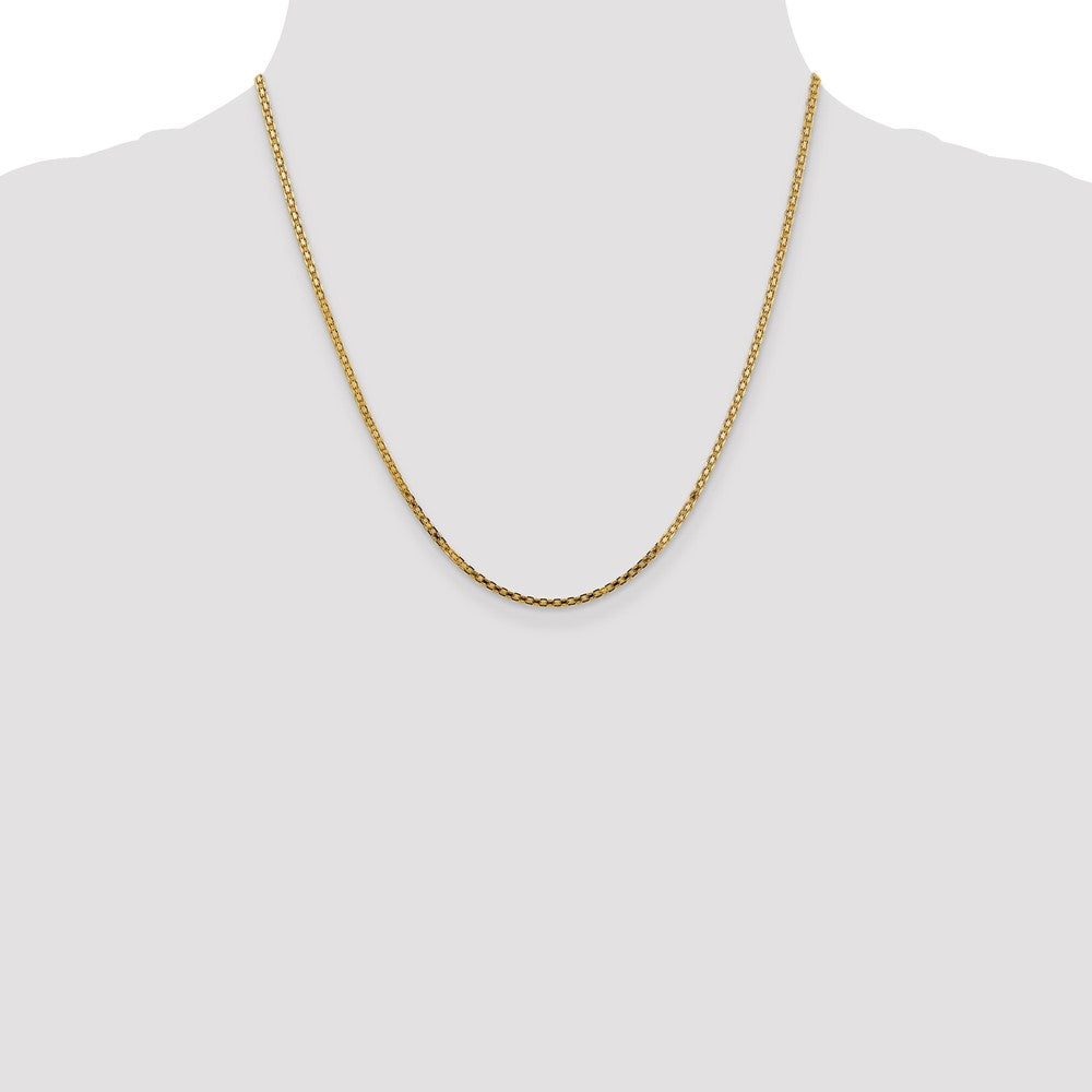 Lightweight Flat Bismark with Lobster Clasp Chain - WBC