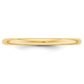 Half Round Wedding Band - WBC