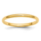 Half Round Wedding Band - WBC