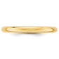 Half Round Wedding Band - WBC
