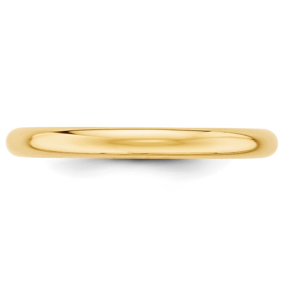 Half Round Wedding Band - WBC