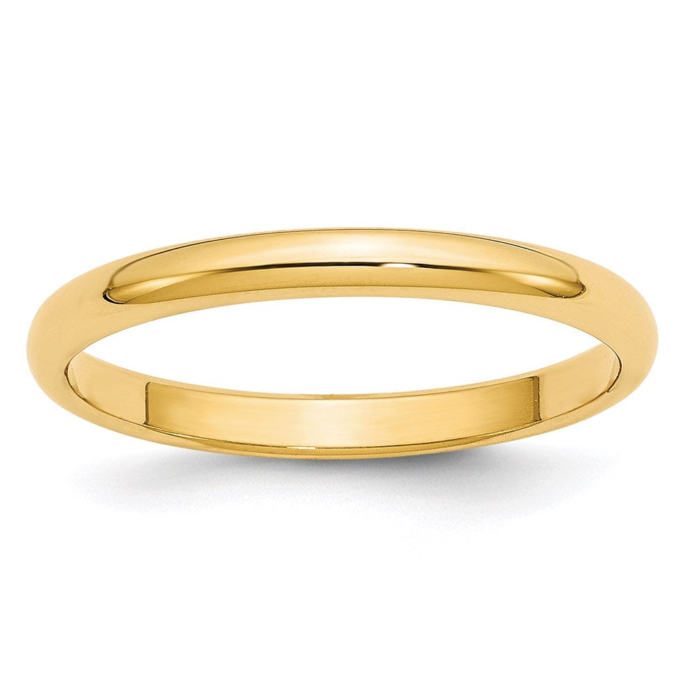 Half Round Wedding Band - WBC