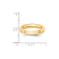 Half-Round Wedding Band - WBC