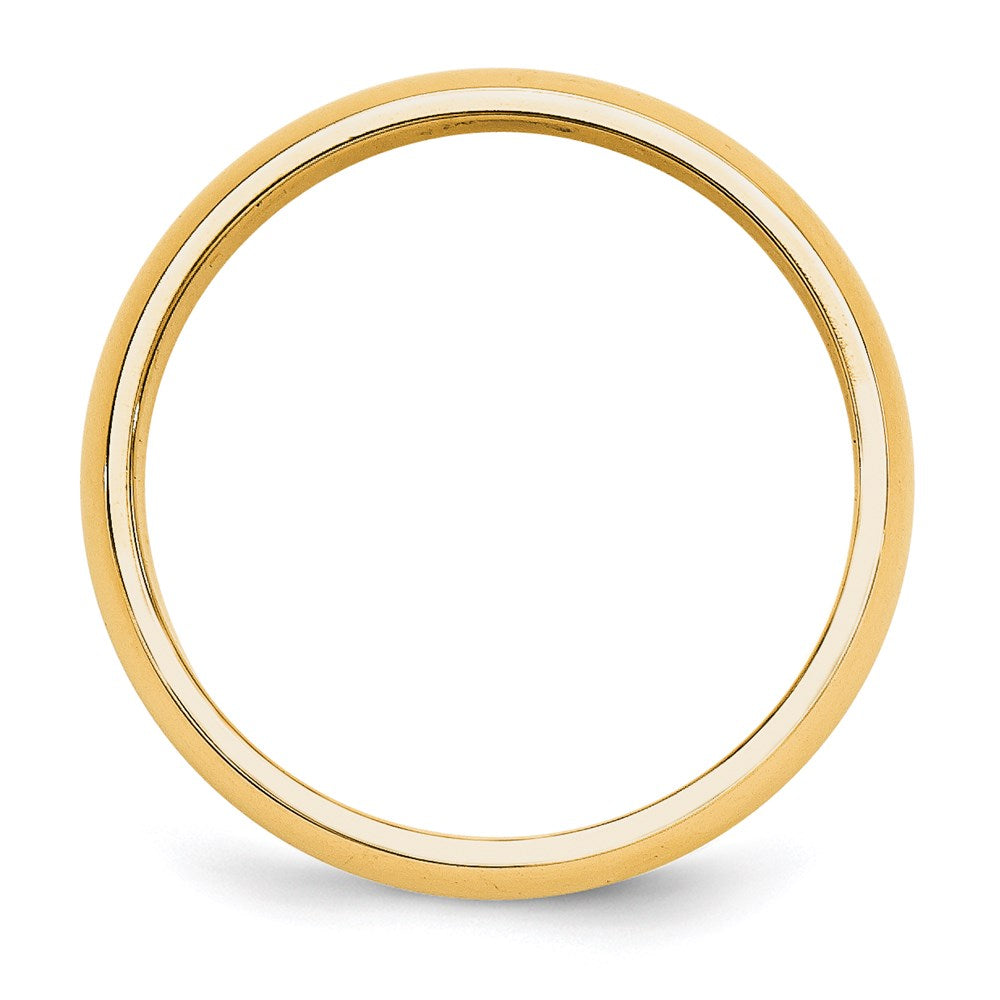Half-Round Wedding Band - WBC
