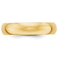 Half-Round Wedding Band - WBC