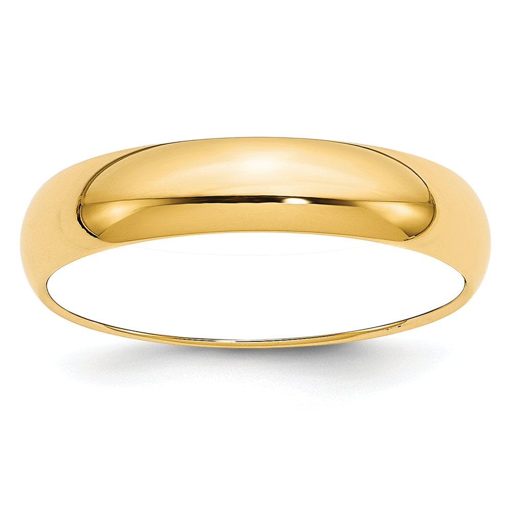Half-Round Wedding Band - WBC