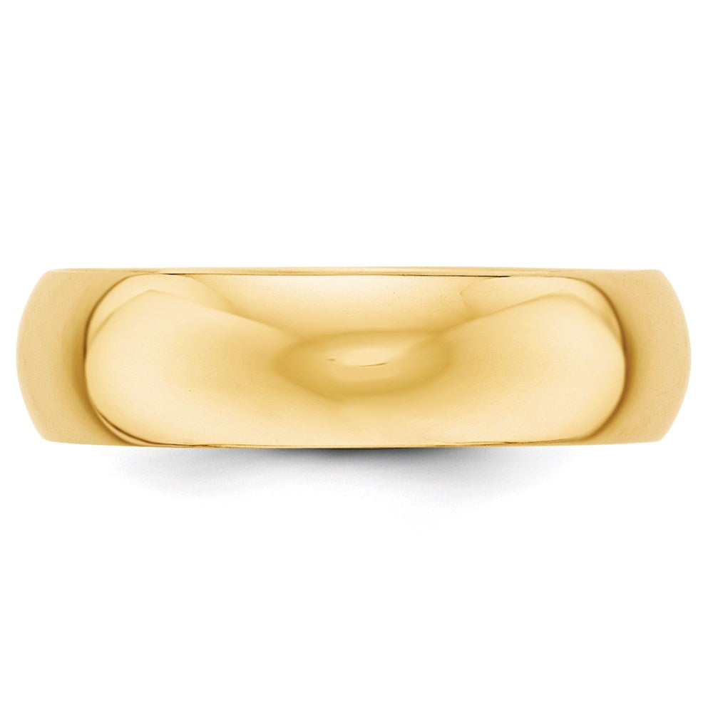 Half Round Wedding Band - WBC