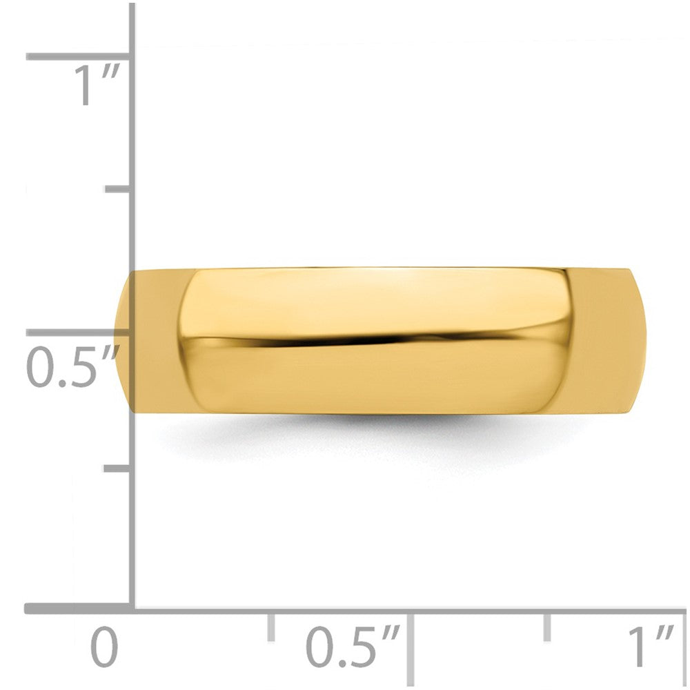 Half-Round Wedding Band - WBC