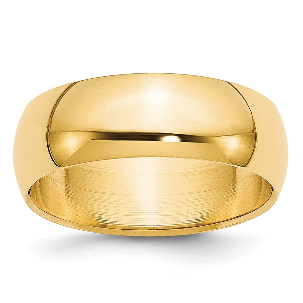 Half Round Wedding Band - WBC