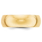 Half-Round Wedding Band - WBC