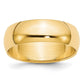 Half Round Wedding Band - WBC