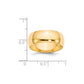 Half Round Wedding Band - WBC