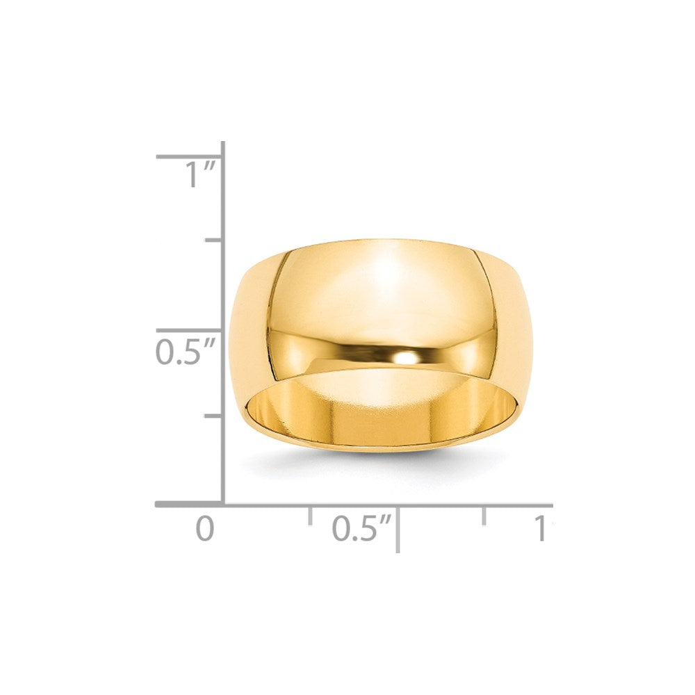 Half-Round Wedding Band - WBC