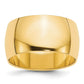 Half Round Wedding Band - WBC