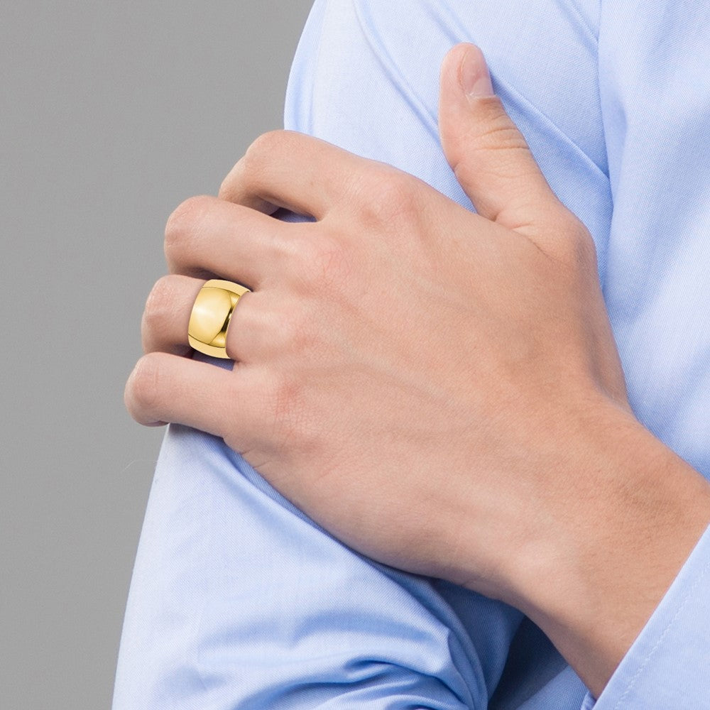 Half Round Wedding Band - WBC