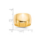 Half Round Wedding Band - WBC