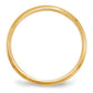 Half Round with Edge Wedding Band - WBC