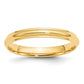 Half Round with Edge Wedding Band - WBC