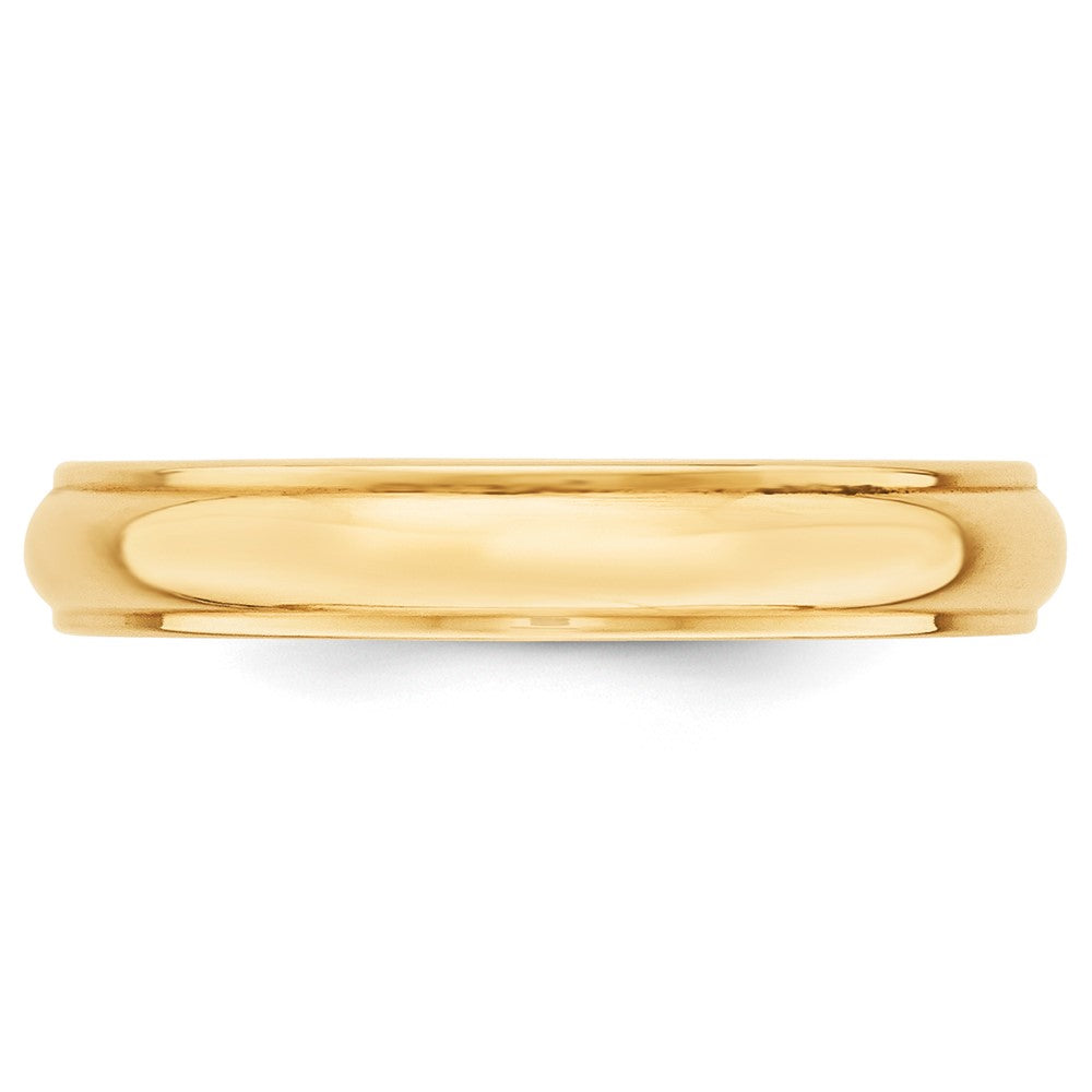 Half Round with Edge Wedding Band - WBC