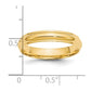 Half Round with Edge Wedding Band - WBC