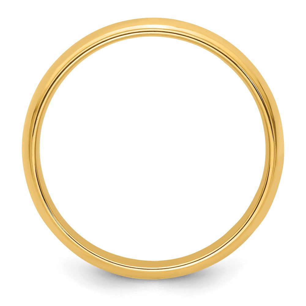 Half Round with Edge Wedding Band - WBC
