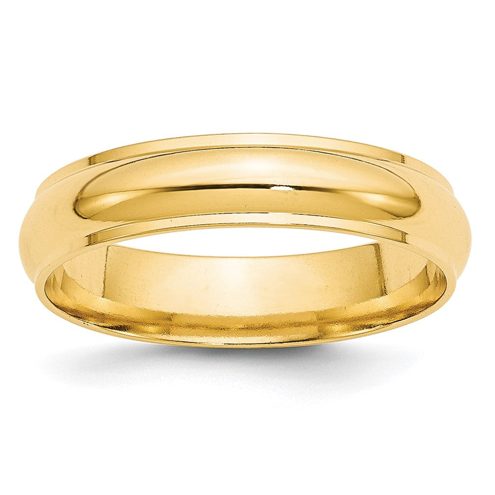 Half Round with Edge Wedding Band - WBC