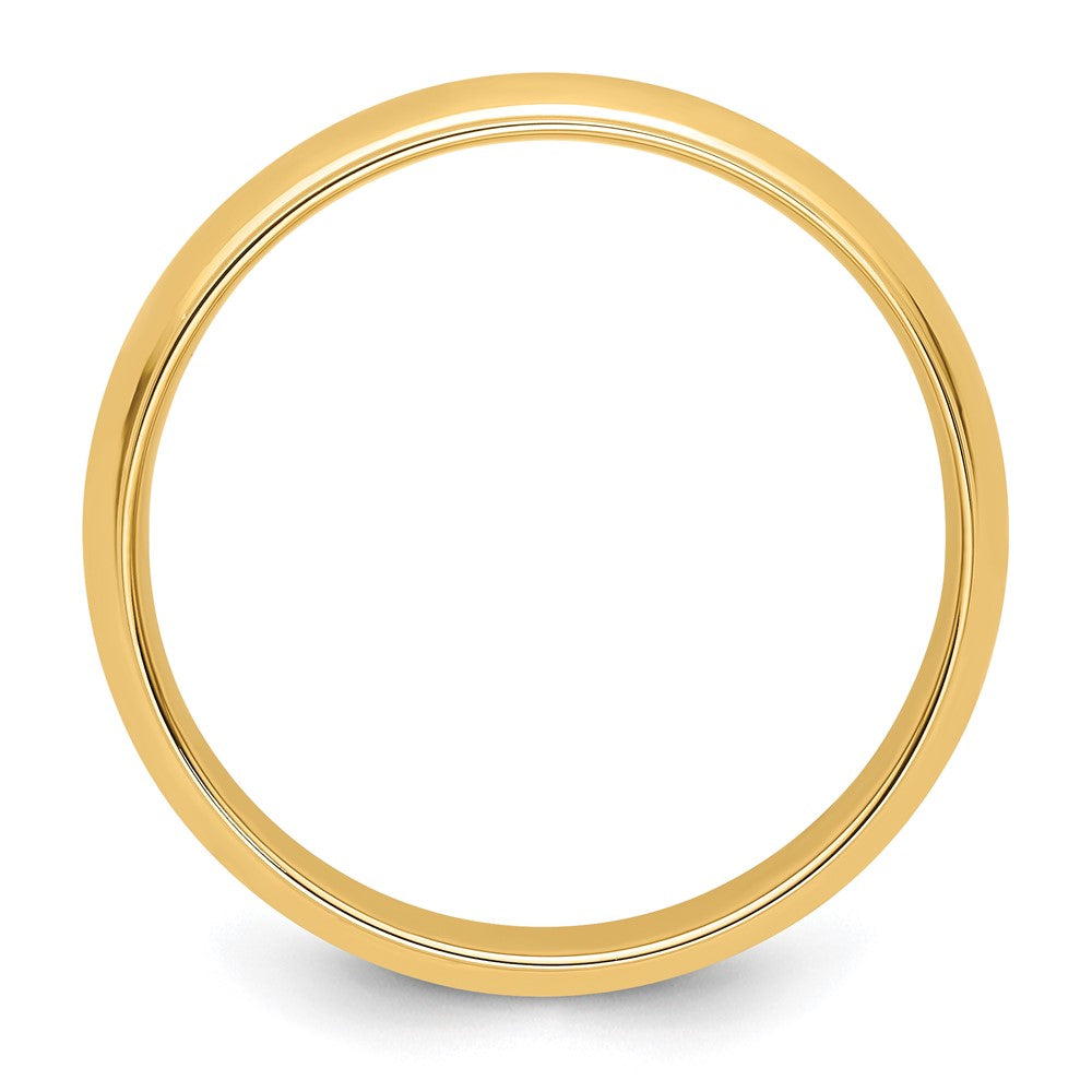 Half Round with Edge Wedding Band - WBC