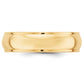Half Round with Edge Wedding Band - WBC