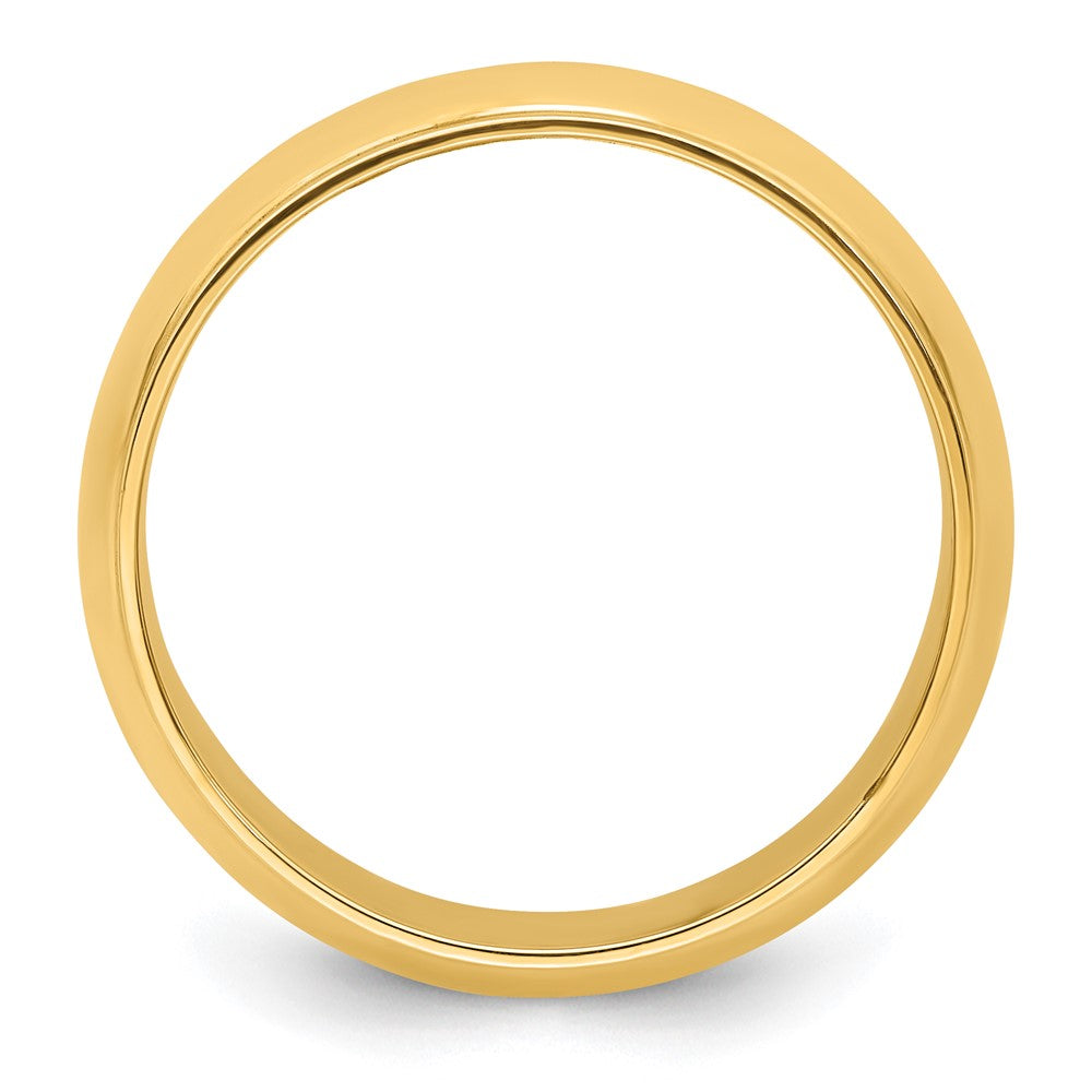 Half Round with Edge Wedding Band - WBC