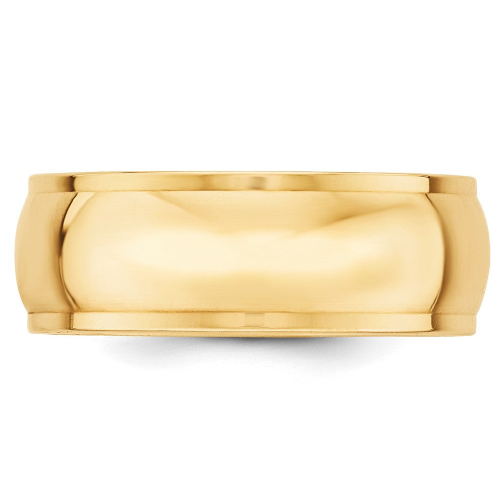 Half Round with Edge Wedding Band - WBC