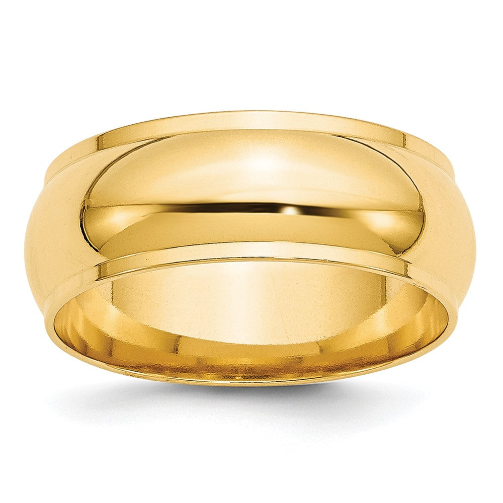 Half Round with Edge Wedding Band - WBC