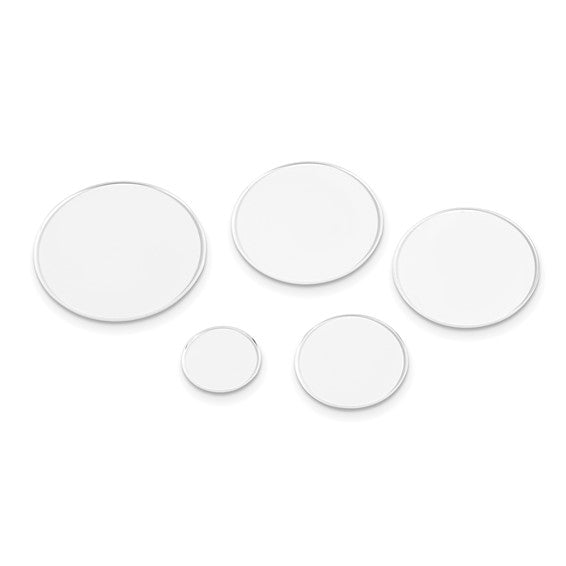 100-piece .80 and 1.00mm Mineral Crystal Blanks Assortment