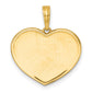 Polished Enamel Paw In Pink Heart Charm - WBC