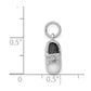 3-D Baby Shoe Charm - WBC