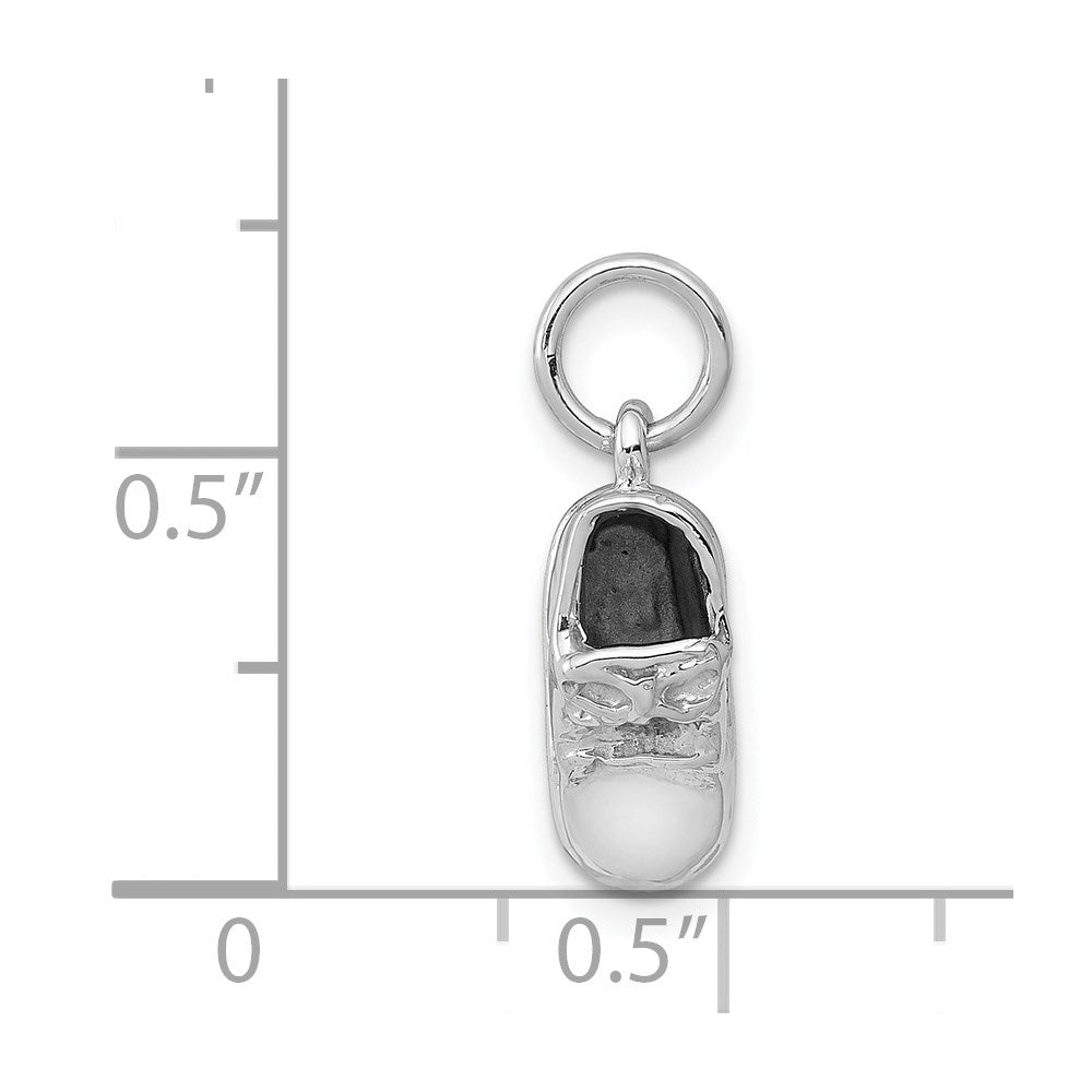 3-D Baby Shoe Charm - WBC