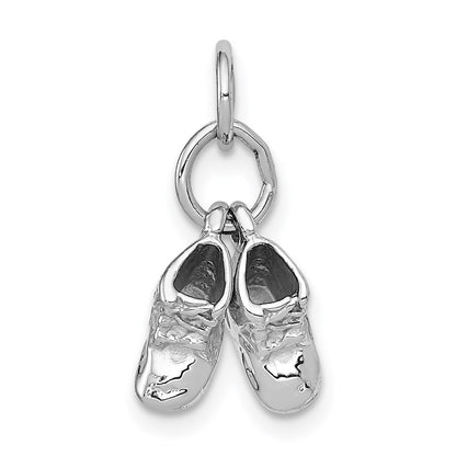 3-D Moveable Baby Shoes Charm - WBC