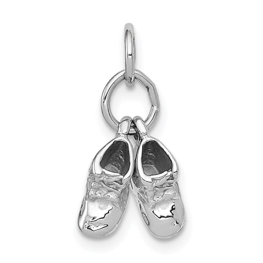 3-D Moveable Baby Shoes Charm - WBC