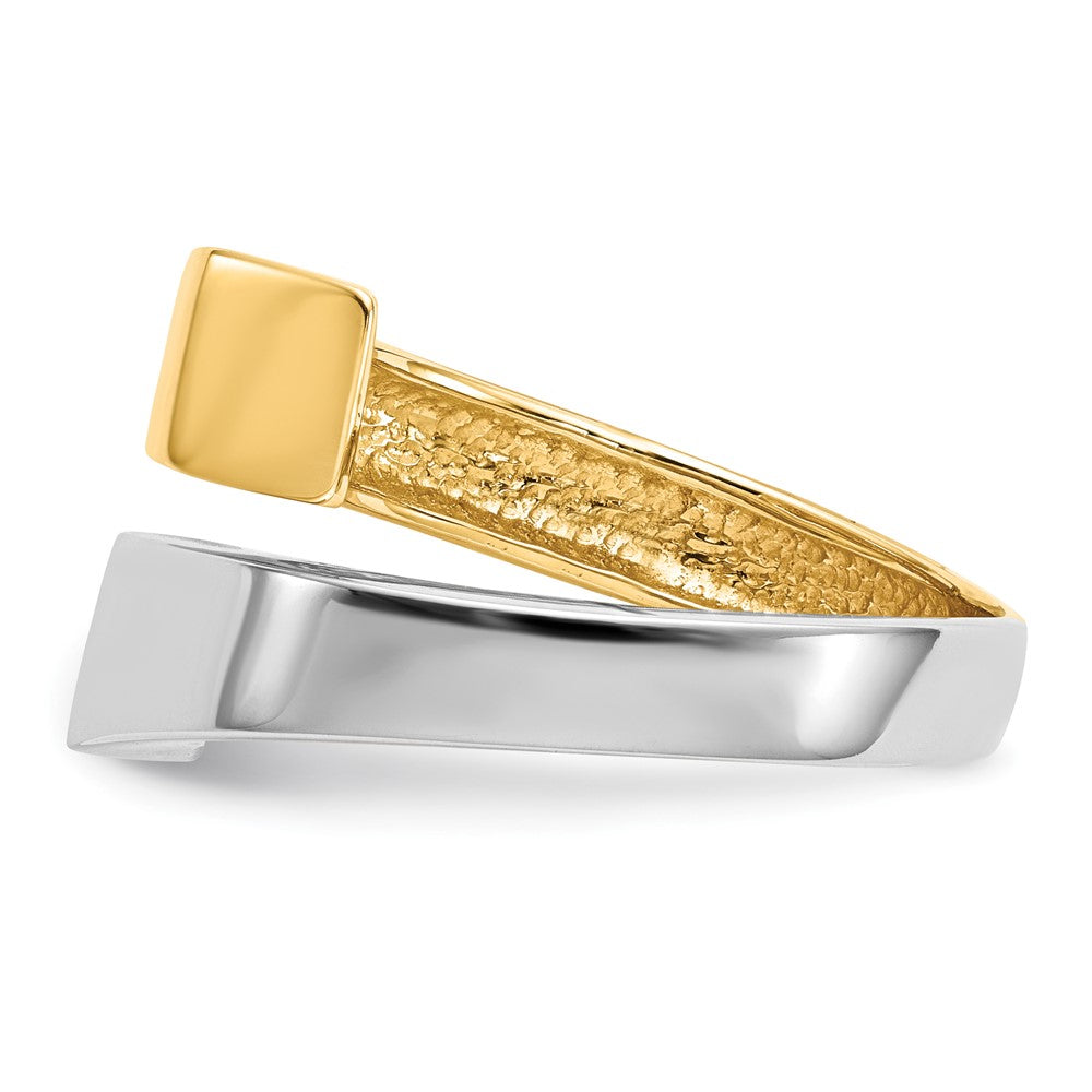 Two-tone Square Bypass Ring - WBC